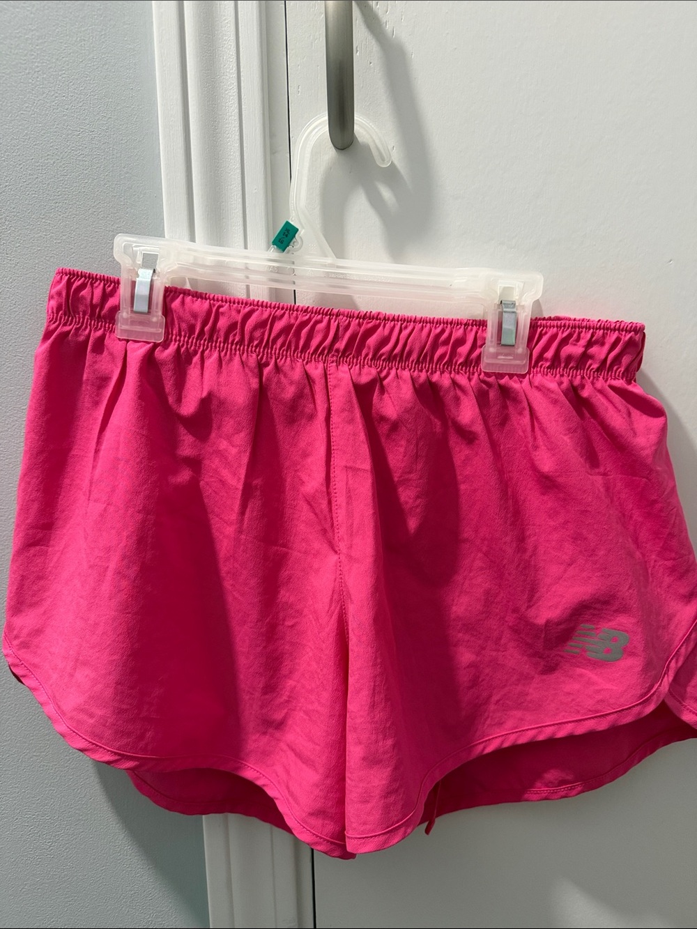 New Balance Women's Bright Pink Athletic Shorts